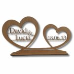 Signo de Amor Personalizado en Madera