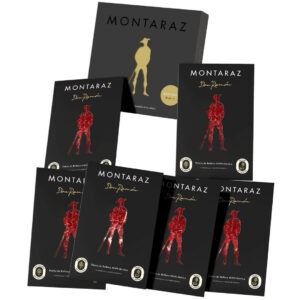 Caja Regalo Gourmet | 6 Loncheados de Paleta Ibérica 100% de Bellota Montaraz envasados al vacío (600gr) de Extremadura | 100% Natural sin conservantes | Caja Gourmet para regalar