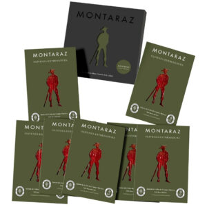 Caja Regalo Gourmet | 7 Loncheados Jamón de Cebo de Campo 50% Raza Ibérica Montaraz envasados al vacío (700gr) de Extremadura | 100% Natural sin conservantes | Caja Gourmet para regalar