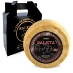 Queso Curado de oveja Gourmet Mini (1,2Kg) | Elaboración Artesana Queso de La Mancha | Caja Gourmet para regalar